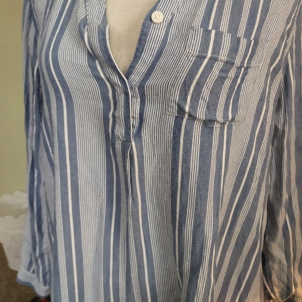 Striped beachy breezy top